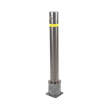 Bolardo Desmontable de Acero Inoxidable  de 900 mm de Altura /  Ideal para aplicaciones de delimitaciones vehiculares y peatonales
