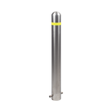 Bolardo Fijo de Acero Inoxidable de 900 mm de Altura