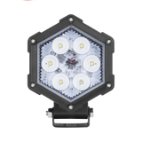 Luz de Trabajo Ultra brillante, 6 Led, 2200 Lumenes, 30 watts, 12-24 Vcc