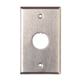 Placa de Pared Reforzada, de Acero Inoxidable, Para Uso Industrial, de 1 Puerto