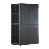Gabinete FlexFusion para Centros de Datos, 45 UR, 700 mm de Ancho, 1070 mm de Profundidad, Sin Paneles Laterales, Fabricado en Acero, Color Negro