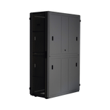 Gabinete FlexFusion™ XGL (Light) para Centros de Datos, 42 UR, 800 mm de Ancho, 1070 mm de Profundidad, Fabricado en Acero, Color Negro