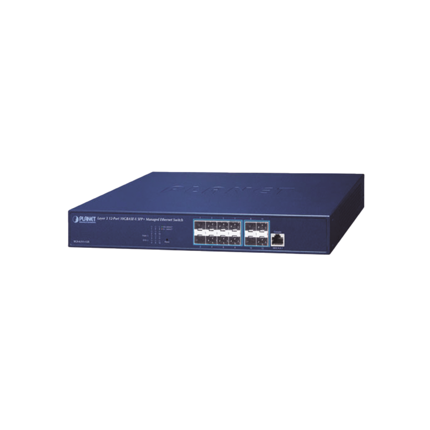 Switch Administrable Capa 3, 12 Puertos SFP+ 10G BASE-X, 1 Puerto de Consola  RJ45.