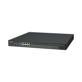Switch Administrable Capa 3, 12 Puertos SFP de 10G, 8 Puertos 10/100/1000T, Con Alimentación Redundante (2 Fuentes de Alimentación AC).