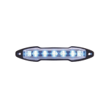 Luz auxiliar con 9 LED color azul angulo de 180 grados