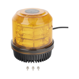Burbuja brillante de 12 LEDs, color ambar, montaje fijo