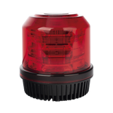 Burbuja brillante de 12 LEDs, color rojo, montaje fijo