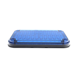 Luz de advertencia de 9x7", Color Azul, Ideal para Ambulancias