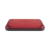 Luz de Advertencia de 9X7", Color Rojo, Ideal para Ambulancias