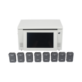 Kit de descarga simultanea para Bodycam | Estación de descarga XMRA8R3 | 8 X Bodycam  XMRR3