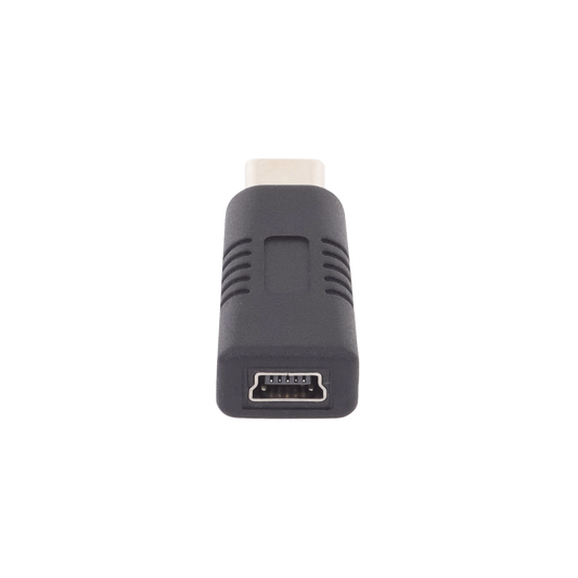 ADAPTADOR TIPO C MACHO A MINI USB HEMBRA PARA COMPATIBILIDAD DE  ESTACIÓN XMRA8 CON BODYCAM XMRR3