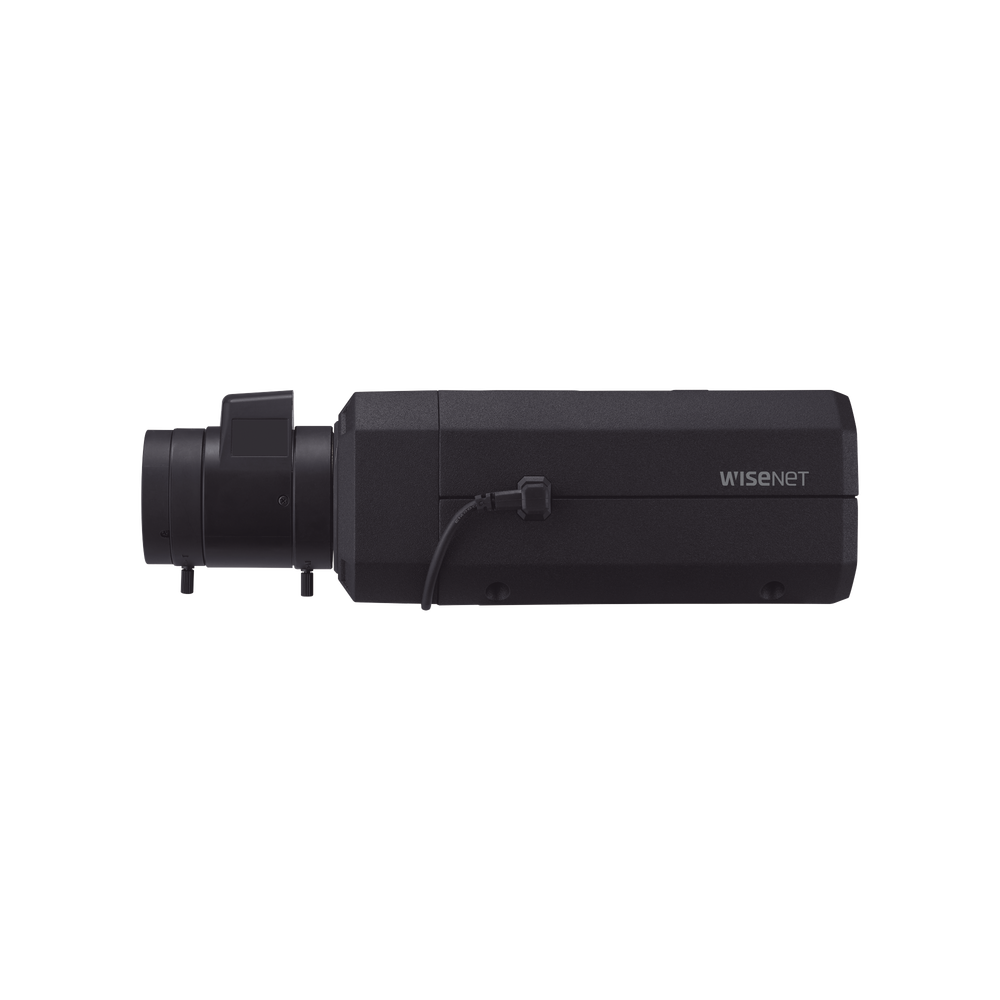 Camara Profesional 6MP con IA  / P-Iris / WDR 120dB / H.265 / Ranura SD / WiseStream II