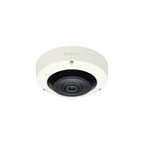 Fisheye IP Interior 6 Megapixel / WDR 120dB / IR 15m / PTZ Digital 8X / Video Analíticos Avanzados / Entrada y Salida de Audio y Alarma