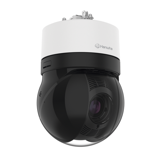Domo IP PTZ 4MP Antivandálico / 31X Zoom Óptico / IR 300m / WDR 150DB / Auto Tracking / Video Analíticos / H.265 & WiseStream II