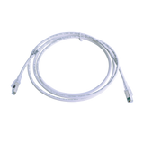 Patch Cord Z-MAX Cat6A S/FTP, CM/LS0H, 7ft, Color Blanco, Versión Bulk (Sin Empaque Individual)