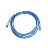 Patch Cord Z-MAX Cat6A S/FTP, CM/LS0H, 50ft, Color Azul