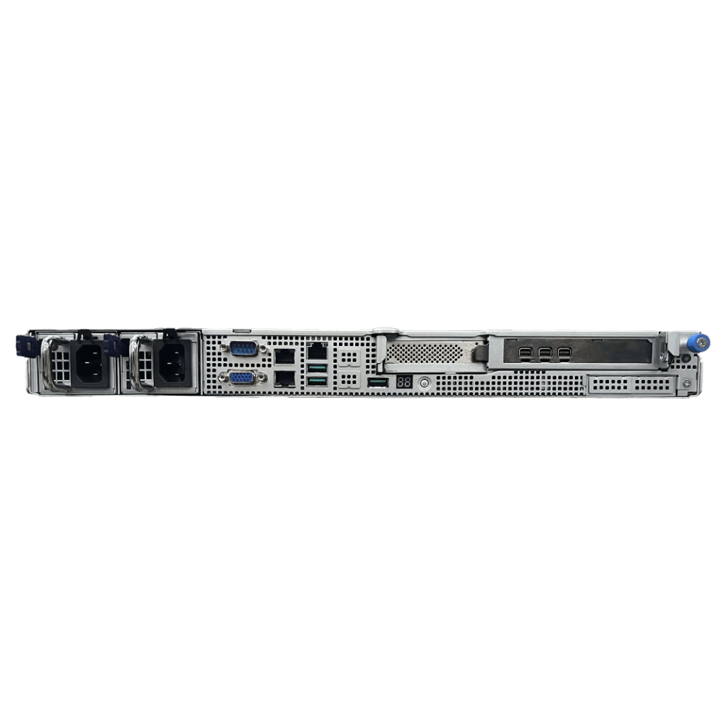 Servidor de Grabación WAVE con Windows Server/ 1U Rackmount / 48TB Almacenamiento en crudo / 470 Mbps Rendimiento / RAID 0,1,5,6,10 / Incluye 1 Licencia WAVE-PRO04