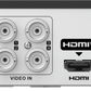 DVR 4 Canales TurboHD + 4 Canales IP / 8 Megapíxel (4K) / Audio Bidireccional / ACUSENSE Lite / 1 Bahía de Disco Duro / H.265+ / Salida en Full HD