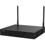 NVR 4 Megapixel / 4 canales IP / 1 Bahía de Disco Duro / 2 Antenas Wi-Fi / Salida de Vídeo Full HD