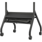 Carro Móvil para Pantalla Plana / 43" a 75"+ Displays / Altura Ajustable 49.8"-65.8" (126.5-167.1 cm) / Capacidad 150 lb (68 kg) / 4 Ruedas Dobles 4" (102 mm) / Gestión de Cableado Interno / Estructura Tubular / Incl