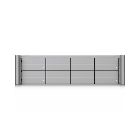 NVR Empresarial Core UniFi Protect 3U con 16 Bahías para HDD/SSD 2.5”/3.5”, Soporte para hasta 300 Cámaras 4K o 500 Full HD, Fuentes de Poder Hot-Swap y Expansión de Almacenamiento Opcional