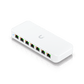 USW Ultra Switch de 8 Puertos GbE (7 Puertos PoE+ y 1 Puerto Entrada PoE++) con Opciones de Montaje Versátiles