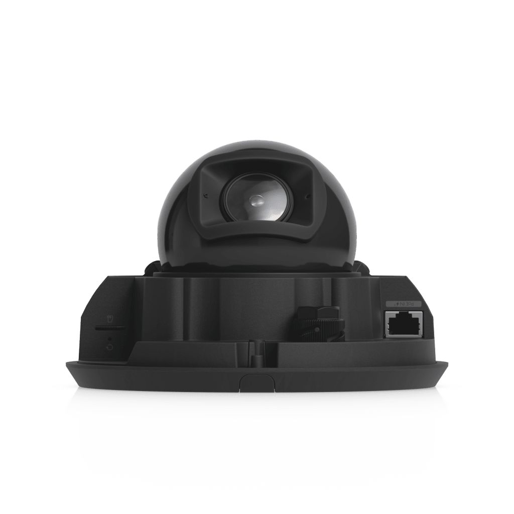 UniFi Protect G6 Pro Dome – Cámara 4K PoE+ Antivandálica y Todo Clima con Motor de IA Multi-TOPS, Zoom Óptico 2.36× y Sensor CMOS 1/1.2 y Visión Noctura IR de Largo Alcance