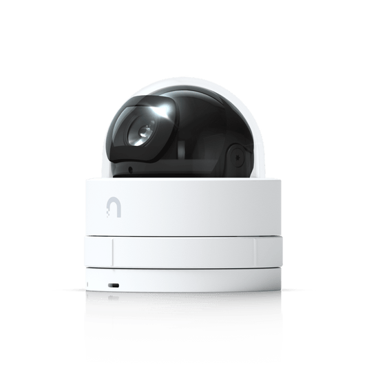 Cámara IP UniFi G5 Domo Ultra, de bajo perfil para interior, 2K (4MPX), ángulo amplio 102.4°, visión nocturna IR hasta 20 mts, detección de eventos, para pared o techo