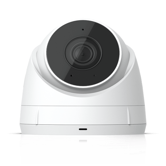 Cámara UniFi Protect G5 Turret Ultra, compacta, para exterior / 2K (4 MPX) / ángulo 102.4° / visión nocturna hasta 30mts/ detección de eventos / micrófono, POE+
