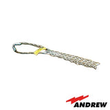 Malla para sujetar cable 7/8" para llervarlo a la punta de la torre.