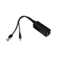 Splitter PoE / IEEE 802.3af/at / 30W / Puerto Gigabit / Salida DC 12V 2A / Indicadores LED / 95x26x20 mm (3.74x1.02x0.79 in)