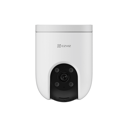 Cámara PT para Exteriores / 4K (8 Megapixel) / Visión Nocturna a Color / Audio Bidireccional / Vista Panorámica 360° / Detección de Forma Humana / Auto Seguimiento de Zoom / IP65