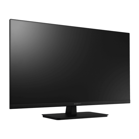 Monitor LED Profesional 32" / UHD 3840x2160 @60Hz / 300 cd/m² / 1000:1 / 178° / Diseño Frameless / Operación 24/7 / 30,000 Horas Vida Útil