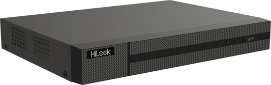 DVR 16 Canales TurboHD + 16 Canales IP / 8 Megapíxel (4K) / Audio Bidireccional / ACUSENSE Lite / 1 Bahía de Disco Duro / H.265+ / Salida en Full HD