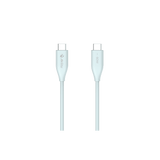 Cable de Carga USB-C a C / 1.5 Metros / Tecnología GaN (Nitruro de Galio / Fast-Charging / Potencia 60W / Velocidad Transferencia 480 Mbps / Material Silicona No Tóxica /  Conector Aluminio Anodizado