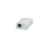 Caja de Montaje en Superficie, Para 2 Módulos Mini-Com, Color Blanco