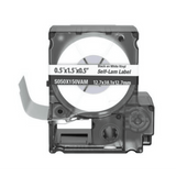 Casete de 175 Etiquetas Autolaminadas de 12.7 x 38.1 mm, para Cables de 4 a 8.1 mm de Diámetro, Área de Impresión Color Blanco