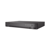 DVR 16 Canales TURBOHD + 8 Canales IP / 5 Megapixel Lite - 3K Lite / Salida Independiente HDMI - VGA / Audio de Dos Vías por Coaxitron / Reconocimiento Facial / ACUSENSE (Evista falsas alarmas) / 1 Bahía de Disco Duro / Salida de Video en Fu