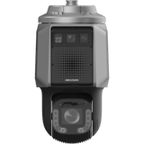 Cámara PTZ con Radar Triple Cámara Integrada / Detección de Intrusión por Radar / Rango de Detección 500 m / 32x Zoom Óptico / IP67