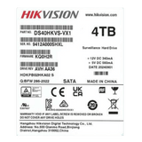Disco Duro Enterprise 3.5" 4 TB / Hikvision / 7200 RPM / SATA / Alto Rendimiento / Recomendado para NVRs HIKVISION