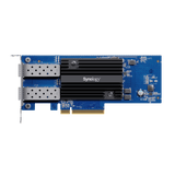 Adaptador de Red SFP+ de 10 GbE de Doble Puerto | Compatible con Synology | PCIe 3.0 x8 | Link Aggregation | Jumbo Frame 9 KB | Garantía de 5 Años.