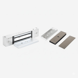 Kit Para Control de Acceso Incluye Chapa Magnética de 1200 Lbs / Montaje En "U" Para Puerta de Cristal /  Uso Interior / Certificación UL