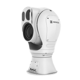 Mini Punta de Poste IP Dual / Térmica 25 mm (384 X 288) + Óptico 32X (4 Megapixel) / 800 mts IR / IP66 / Detección de Temperatura / microSD