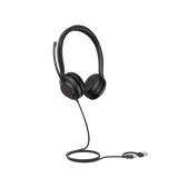Diadema Alambrica UH35 Dual Teams de Yealink USB C/A con Cancelación de Ruido y Diseño Ergonómico