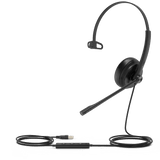 Diadema Alámbrica UH34 Mono de Yealink USB Compatible con Teléfonos IP y Computadoras.