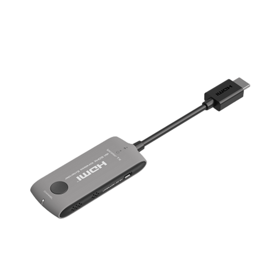 Transmisor HDMI Inalámbrico | 4K@60Hz 18Gbps | 20 Metros Distancia | WiFi 5GHz 802.11ax | HDCP 2.2 | Latencia 100-250ms | Asociacion SSID