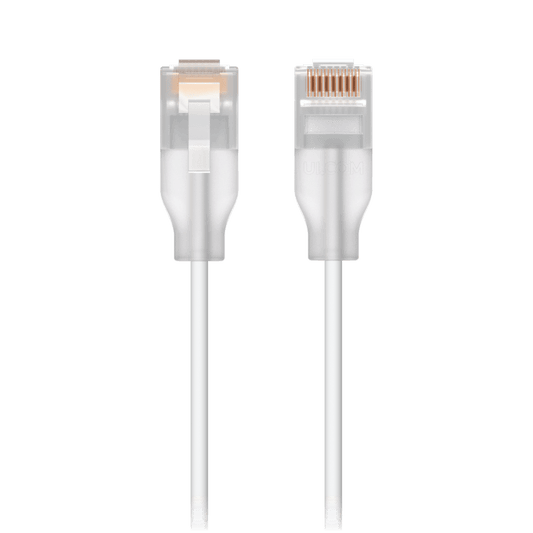 Patchcord UniFi Etherlighting™ de 2m metros, hasta 10G / Soporta hasta  PoE+++ / Conector RJ45 transparente para mejores efectos de luz con Switches USW PRO MAX