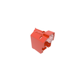 Kit de 100 Dispositivos Para Impedir Desconexión de Plug RJ45, Color Rojo, Incluye 5 Herramientas para Instalar/Retirar