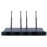 Receptor Micrófono Inalámbrico Digital UHF | Transmisión Digital U-Band pi/4-DQPSK | Distancia 80 mts | Encriptación de Audio | 2197 Ecualizaciones | 15625 Efectos de Reverberación | Pantalla LCD