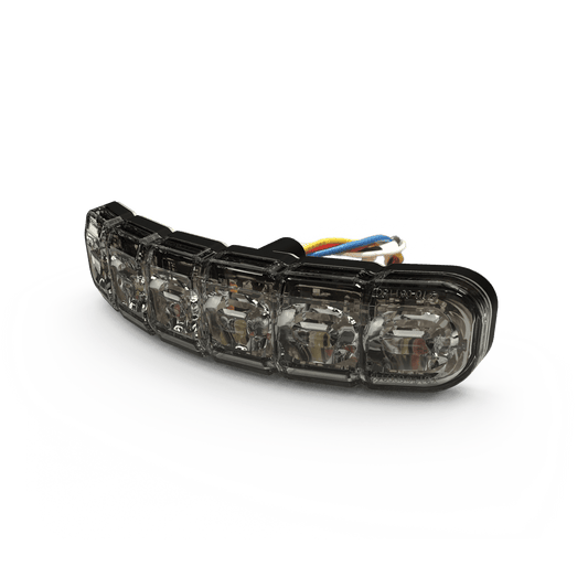 Luz perimetral , 12 LEDs Ultra Brillantes, Dual Color Azul / Claro